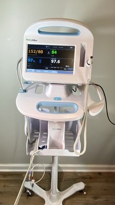 Welch Allyn Connex 6000 Series Patient Monitor with stand &new battery