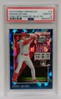 2019 Panini Chronicles | SHOHEI OHTANI BLUE ICE /99 | Cont Optic SSN TKT  PSA 10