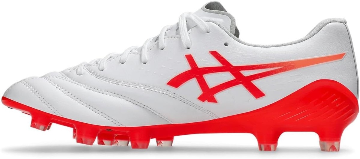 ASICS Soccer Cleats DS LIGHT X-FLY 6 1101A076-101 White/Flash Red