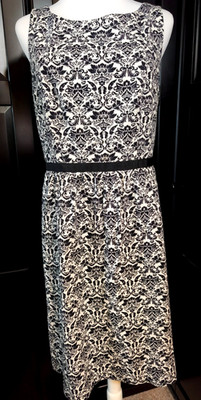 LOFT by ANN TAYLOR Damen Etui Kleid  Gr. M gefüttert Baumwollmischung wie NEU