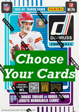 2025 Panini Donruss Football - Base and Parallel Cards 1-100 - Singles