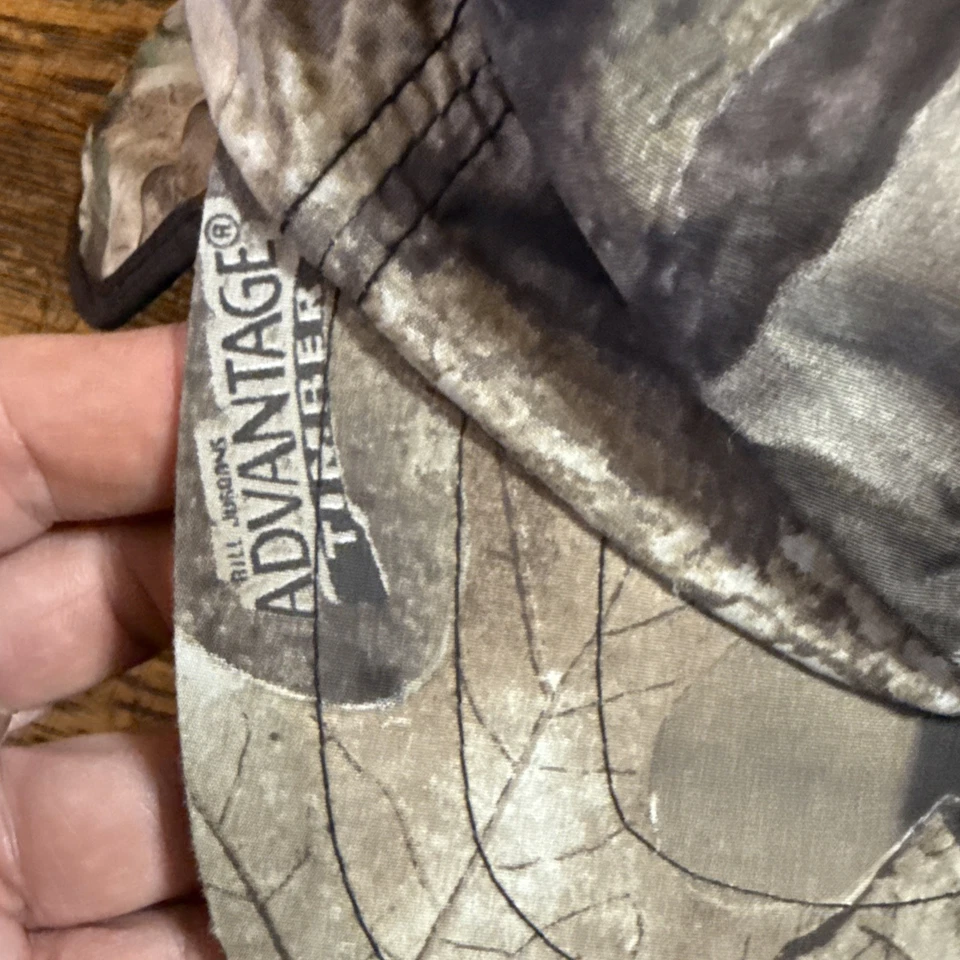 Vintage  Gore Tex Advantage Timber Camo  Hat Hunting US Ear Flaps Lined  Nice - Image 3 of 4