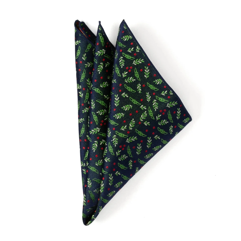 Star Wars Grogu Holiday Navy Pocket Square - Image 4 of 4