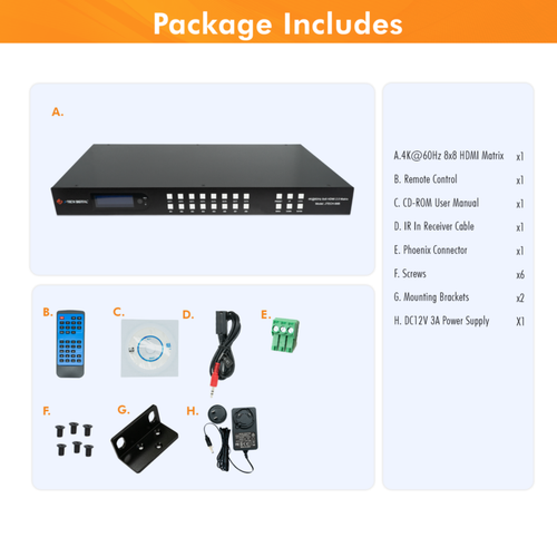 j-tech digital jtd-2985 HDMI 2.0 Matrixsystem - Bild 5 von 6
