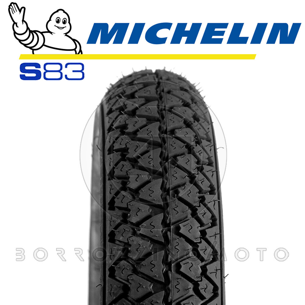 2 Pneumatici Gomme Michelin S83 100.90-10 56J Piaggio Ape 50