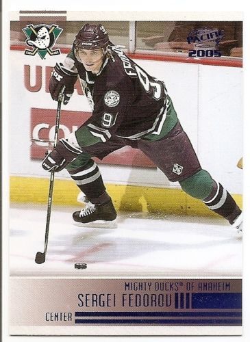04/05 PACIFIC BLUE PARALLEL Hockey /250 (#1-50) U-Pick From List - Picture 3 of 30