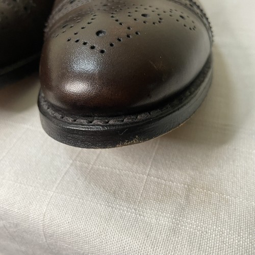 Allen Edmonds "Strand" Men's Cap-Toe Oxfords 11 B Brown Made in USA - Picture 12 of 12