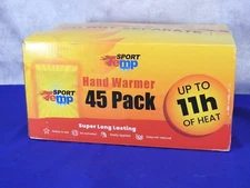 Sport Temp Hand Warmers 45 Pairs Up to 11 Hours of Heat Super Long Lasting New