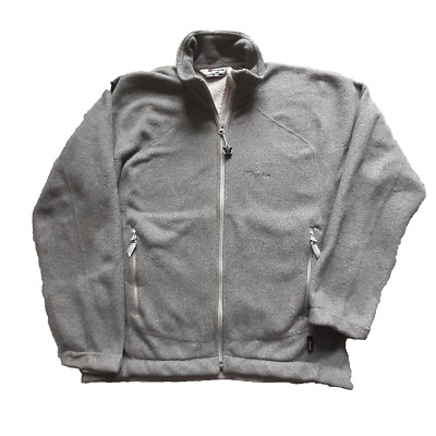 BERGHAUS Fleecejacke Damen Größe 14 taupe POLARTEC Full-Zip selten