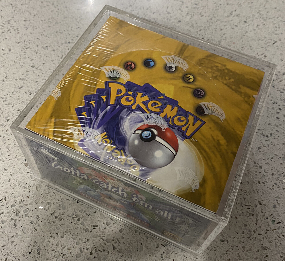 1999-2000 Base Set 4th Print Booster Box Made In UK Sealed 1999-2000 Base Set 4th Print Booster Box Made In UK Sealed