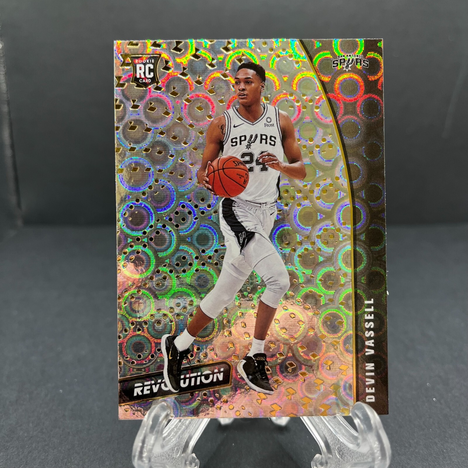 2020-21 Panini Revolution Rookies Groove Devin Vassell #118 Rookie RC