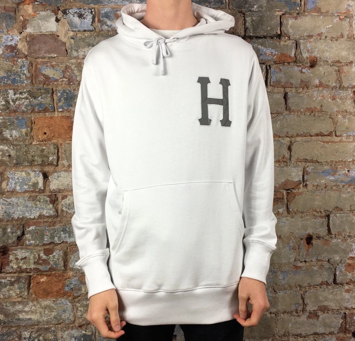 Huf white hoodie sales