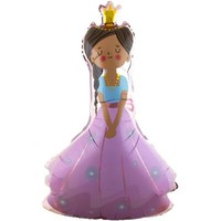 Xxl-Folienballon Prinzessin Deko Geburtstag Mottoparty Kindergeburtstag, 53X84Cm