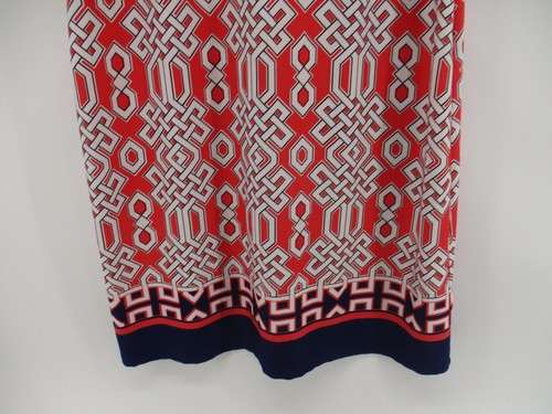 Madison Leigh 12 Short Sleeve Crew Neck Colorful Geometric Dress - Picture 3 of 11