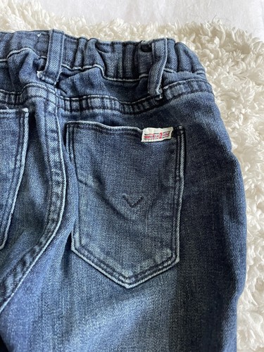 Hudson girls sz. 6x zipper design blue jeans. Cute, great pair - Picture 11 of 12