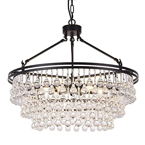 Farmhouse sale crystal chandelier