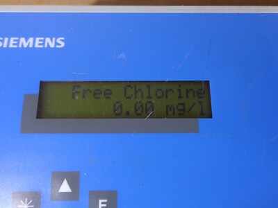 Evoqua Siemen Wallace Tiernan Depolox 3 Plus Residual Chlorine Fluoride Analyzer