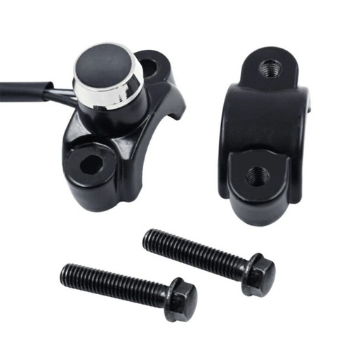 Interruttore Manubrio Corno Moto 7/8" Pulsante Momentaneo Avviamento Alimentazione-12V-Parti - Foto 7 di 7