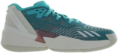 Adidas US 15 Men's Mint Green/Off White/Pink Basketball - Don Issue 4 HR0718 NIB