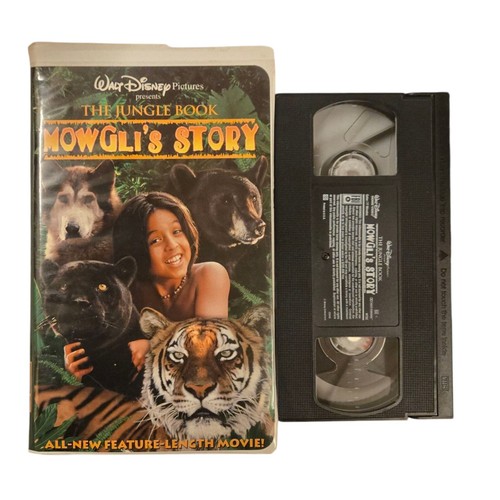 The Jungle Book Mowglis Story VHS 1998 Walt Disney Clamshell Case Family Movie - Picture 11 of 11