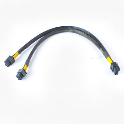 35cm 8pin to 6+6pin Power Cable for DELL R730 and NVIDIA Quadro K6000 GPU
