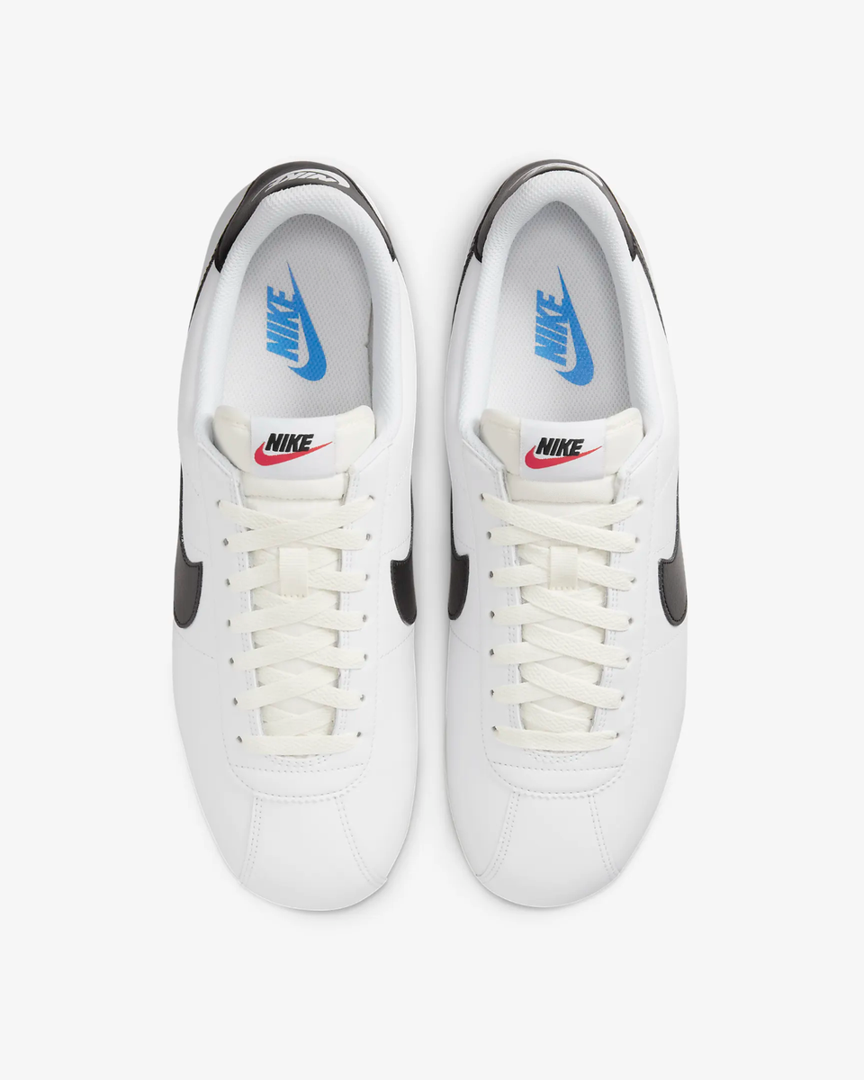 Size 6 - Nike Cortez White Black Blue for sale online | eBay