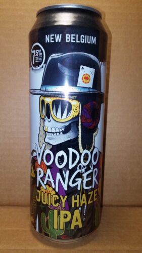 Voodoo Ranger Juicy Haze IPA 19.2 oz beer can New Belgium Brewing