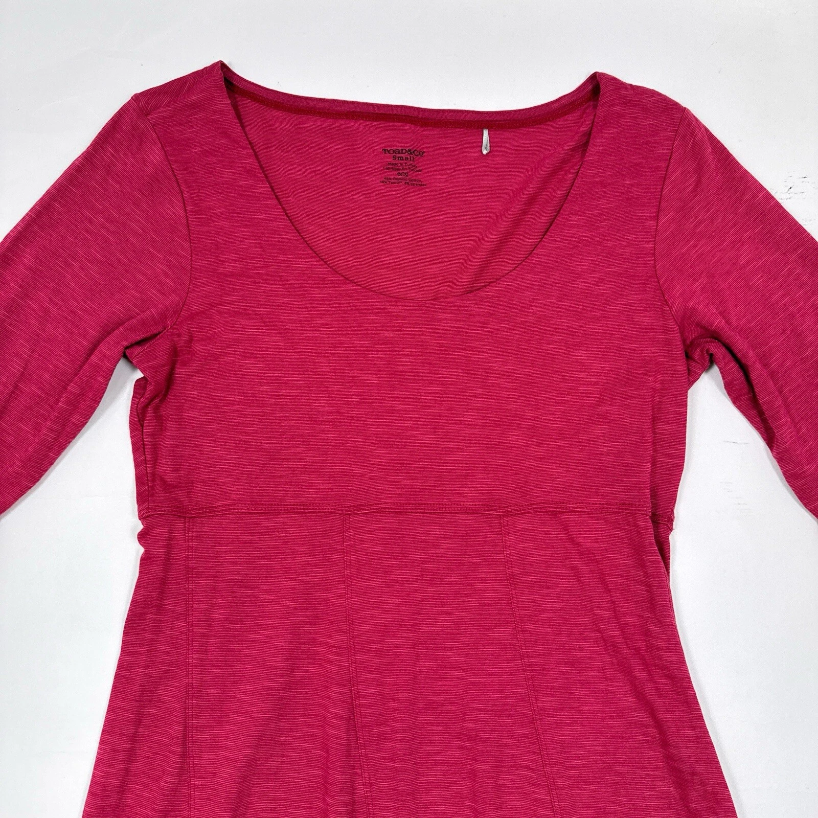 prana nena 3/4 sleeves stretch short athleisure casual 