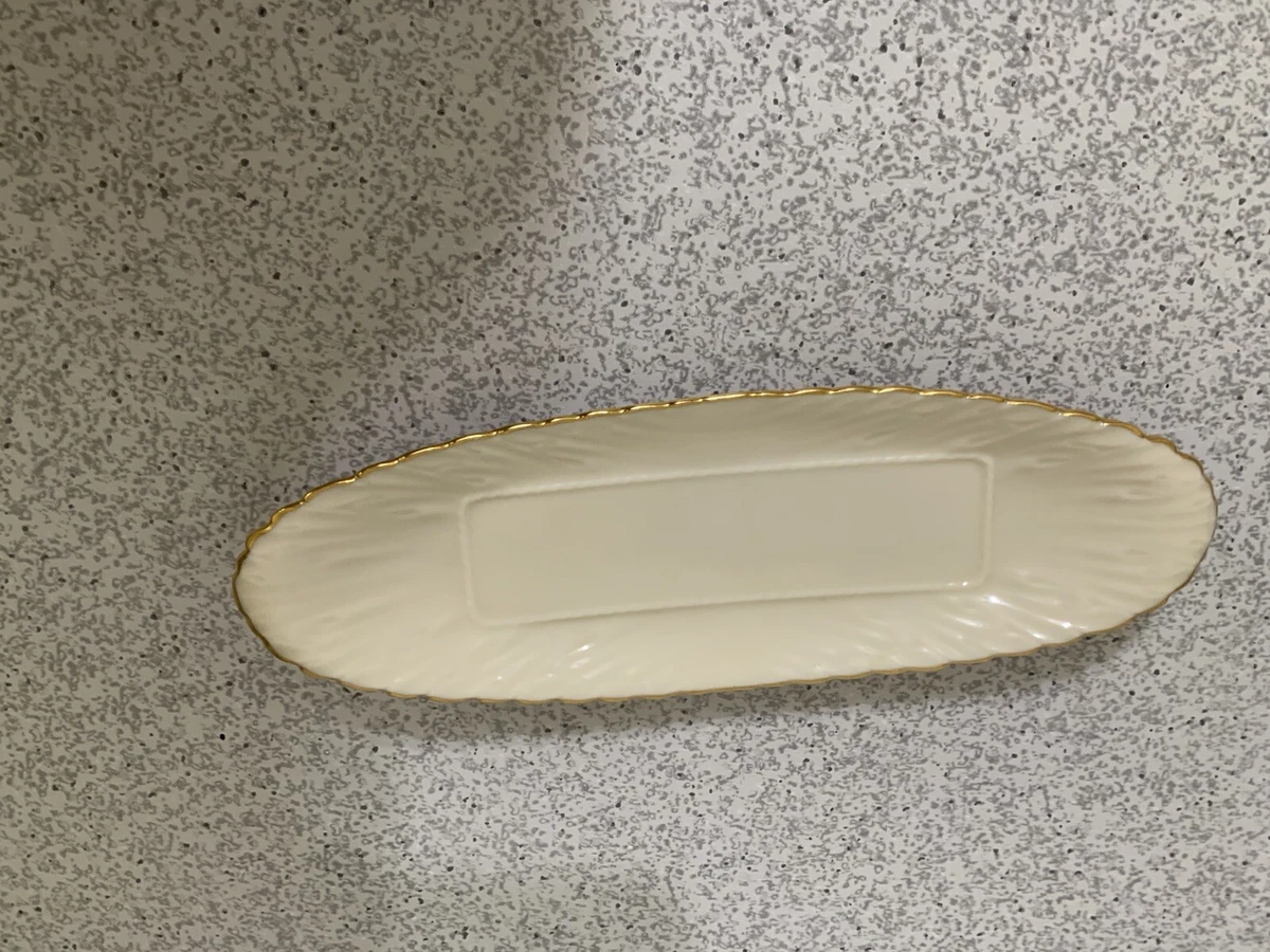 Lenox top butter dish