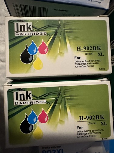 Lot Of 902XL 902 Ink Cartridge  HP Officejet Pro 6978 6954 6975 6962 6960 6970 - Picture 6 of 10