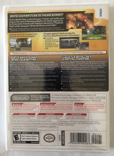 Pokémon Battle Revolution (Wii, 2007) Nintendo - Brand New Factory Sealed - Picture 6 of 6