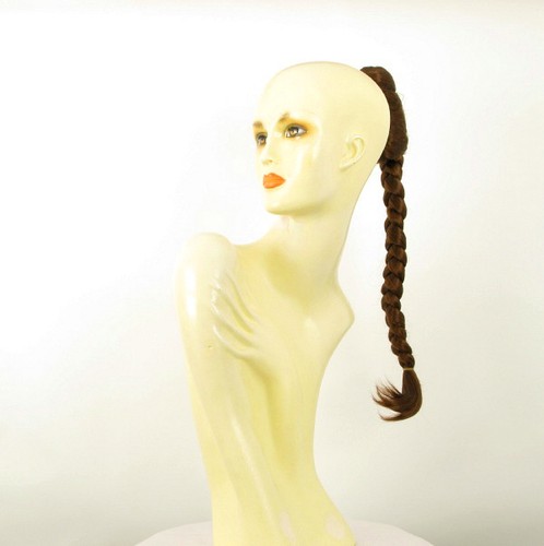 Trenza Cola de caballo postizo mujer longo 50 cm cobrizo color dorado 4/30 - Imagen 6 de 7