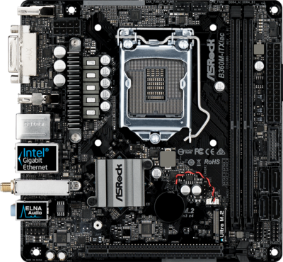 FOR ASRock B360M-ITX/AC B360 Motherboard Supports with wifi