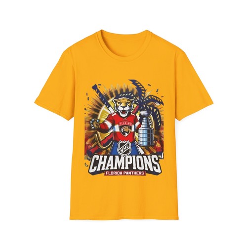 T-Shirt aus weicher Baumwolle. Florida Panthers Stanley Cup Champions - Bild 10 von 37