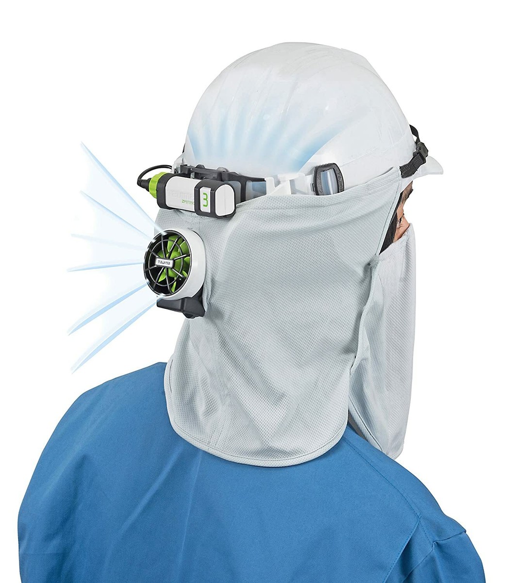 Pleasant and Cooling Fan in the Work Helmet Full Set Tajima