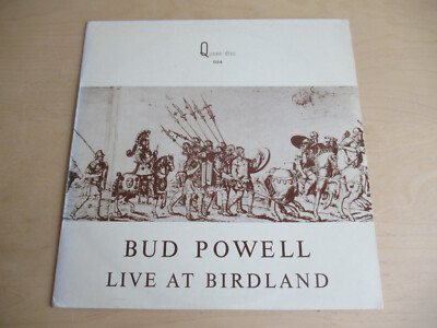 Bud Powell Trio-Live at Birdland-Italy Lp