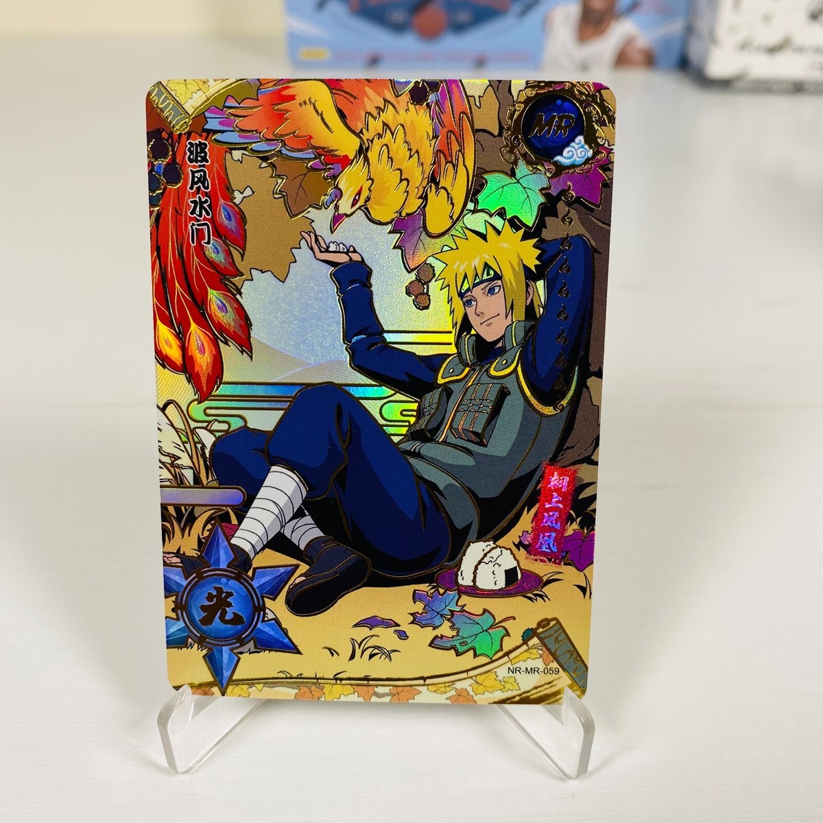 narutoko☆ KaYou Naruto TCG CCG Trading Card Namikaze Minato SSP NR-MR