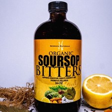 Naturals soursop bitters 16 oz. Colon cleanse, Metabolism buster and Vitality