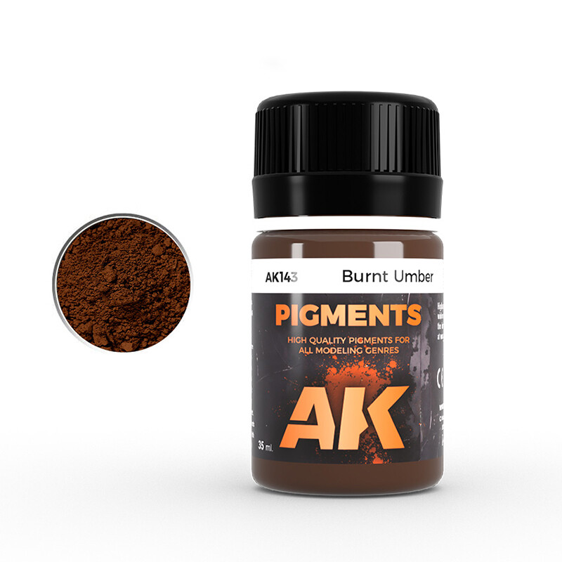 AK143 Burnt Umber Pigment