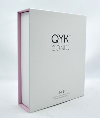 QYK Sonic 3-in-1 Anti-Aging Beauty Device Cleanse Massage Apply *New In Box*