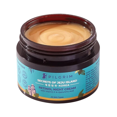 Pilgrim Korean Retinol Anti Aging Night Cream With Hyaluronic Acid&Vitamin C