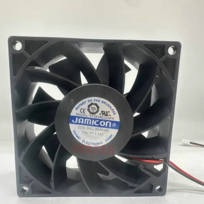 1PCS JAMICON KF0938B2SRPR DC24V 0.50A 2-wire Inverter Cooling Fan 90*38MM