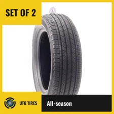 Set of (2) Used 225/60R18 Michelin Primacy A/S 100H - 7.5/32