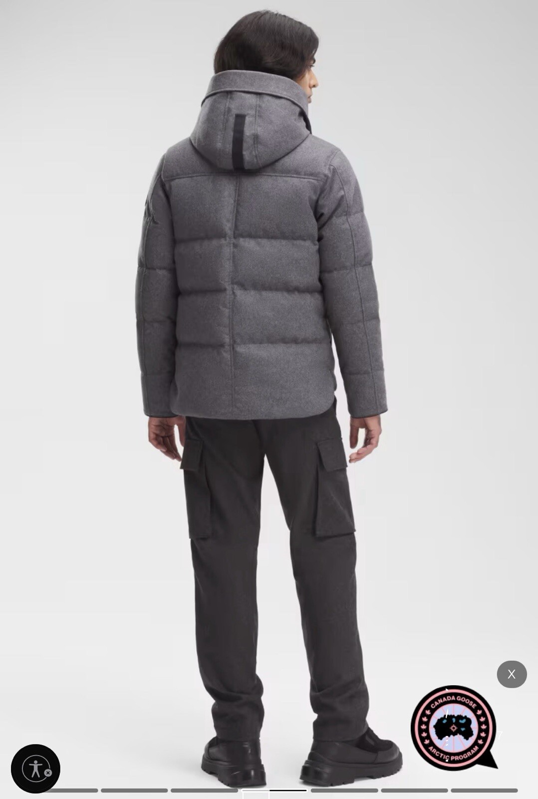 canada goose macmillan parka Size M image 3