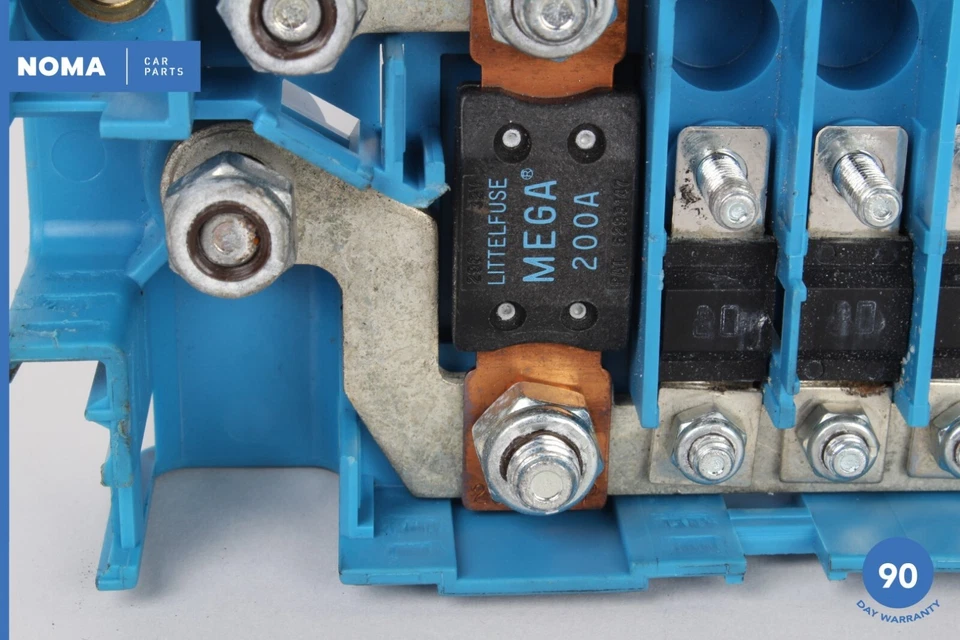 00-06 BMW X5 E53 Trunk Boot Battery Junction Fuse Box Voltage Regulator OEM - Image 4 of 4