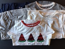 Girls T-shirts Lot of 5 Size Large 10/12 Cat Jack Lands End Epic Threads