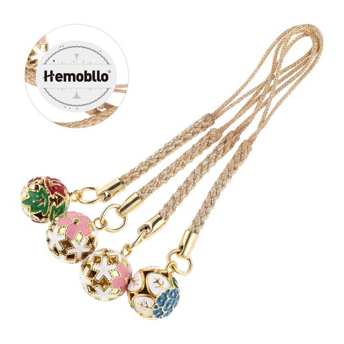 4 Pcs Mobilfunkseilschmuck Glocke Schlüsselanhänger Japanischer Glockenanhänger - 第 10/10 張圖片
