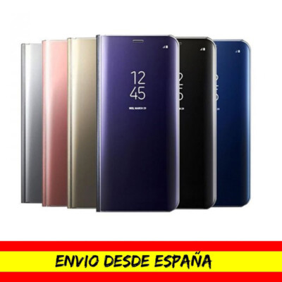 FUNDA MOVIL PARA SAMSUNG GALAXY S10 PLUS FLIP ESPEJO SMART VIEW stand CARCASA FUNDA MOVIL PARA SAMSUNG GALAXY S10 PLUS FLIP ESPEJO SMART VIEW stand CARCASA