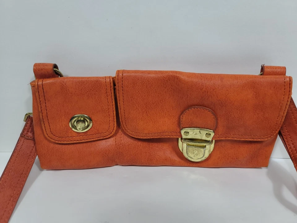 Mark By Avon женщин маленький оранжевый крест тела сумка ПВХ - Изображение 2 из 4