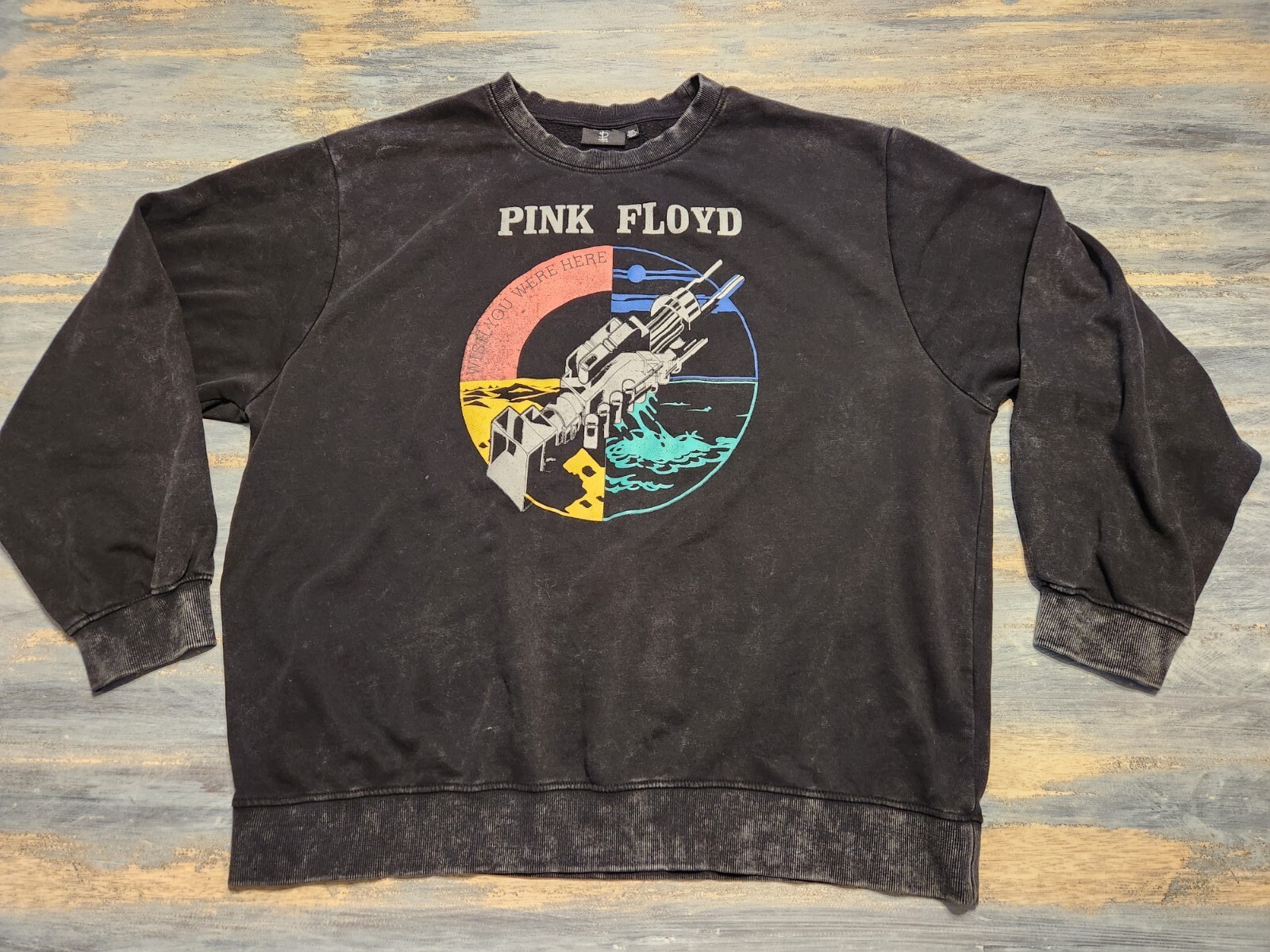 SUDADERA PINK FLOYD WISH YOU WERE HERE 2021 MERC CREW XXL